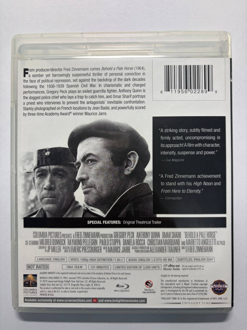 Behold A Pale Horse (95% new)