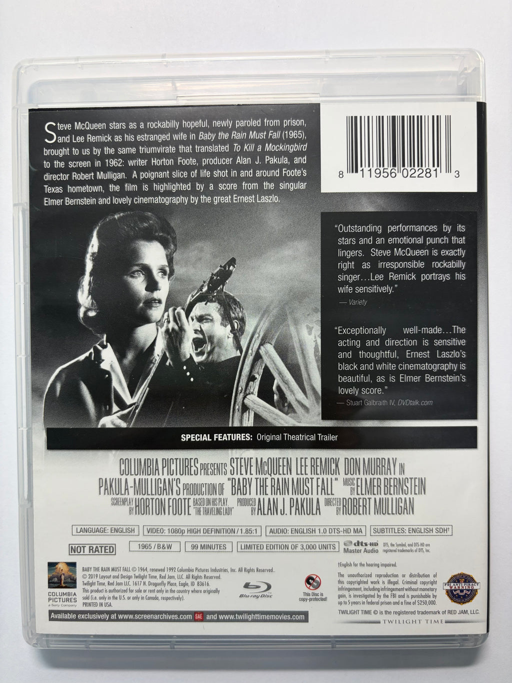 Baby The Rain Must Fall (95% New)