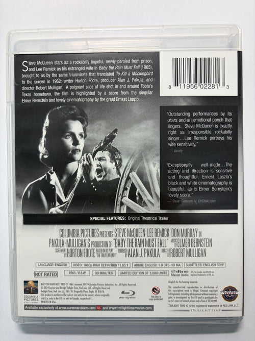 Baby The Rain Must Fall (95% New)