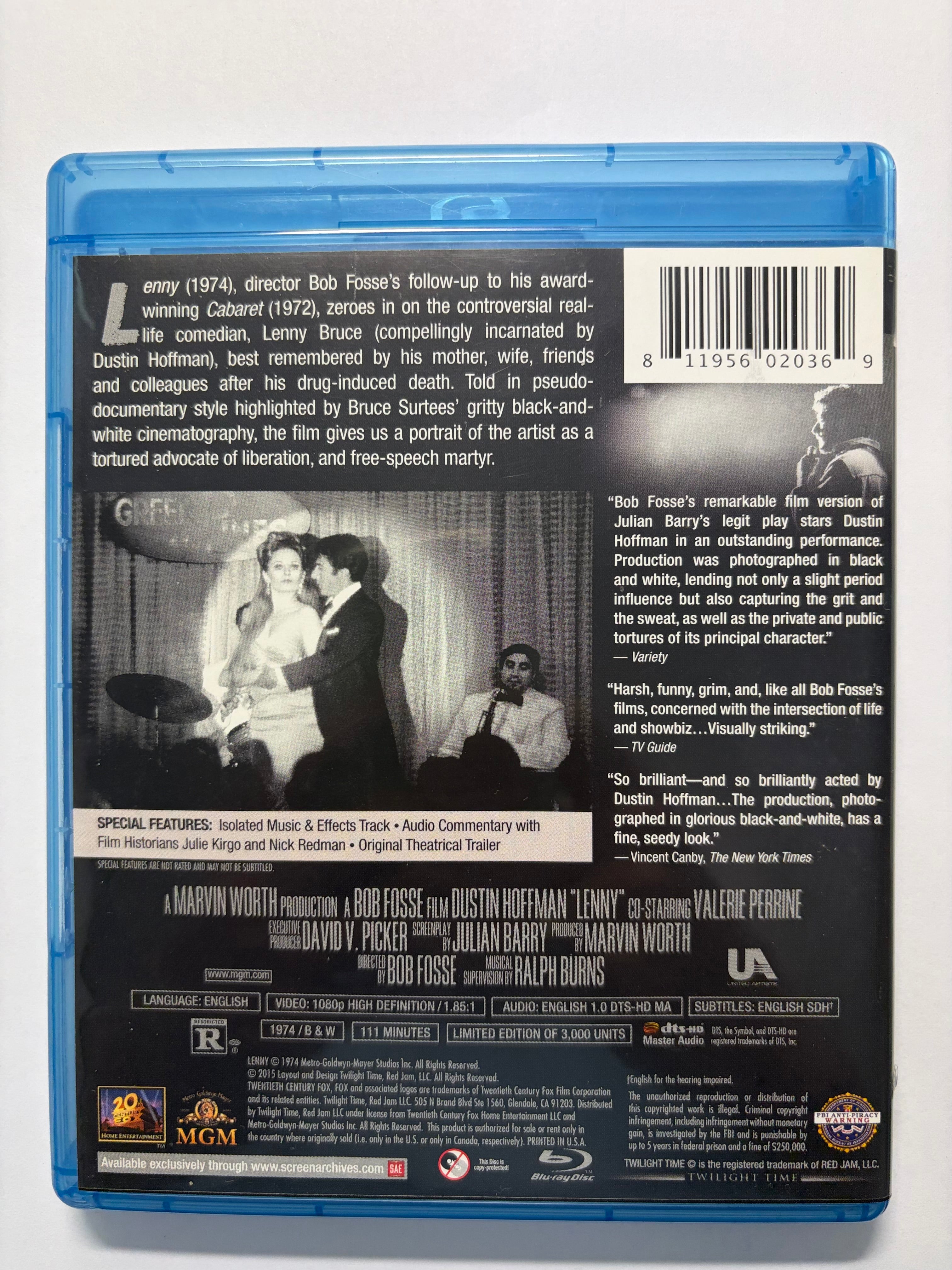 Leny (95% New) Dustin Hoffman