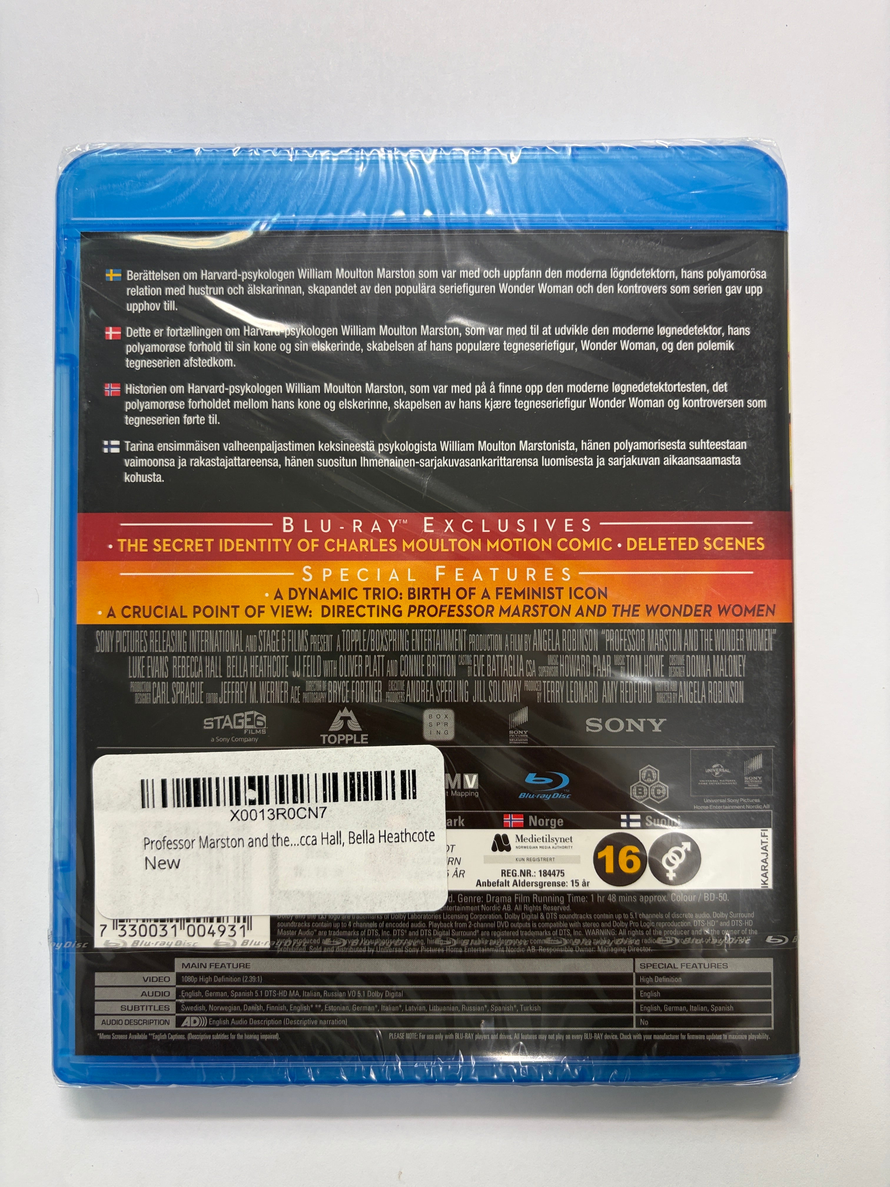 Professor Marston and the Wonder Women (2nd hand 95% New)