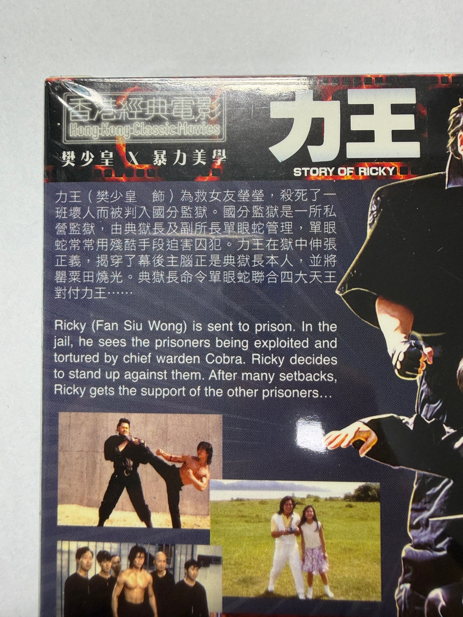 Story Of Ricky 力王 樊少皇 X 暴力美學 HK movie blu-ray